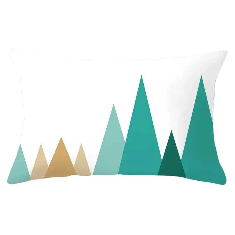 Tessitura Geometric Cushion Cover 30x50cm - Single Sided Print 14:771#1;5:201298983#30x50cm Cushion Covers