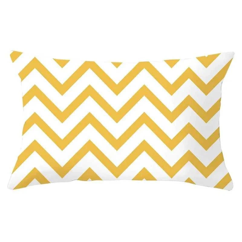 Tessitura Geometric Cushion Cover 30x50cm - Single Sided Print 14:771#1;5:201298983#30x50cm Cushion Covers