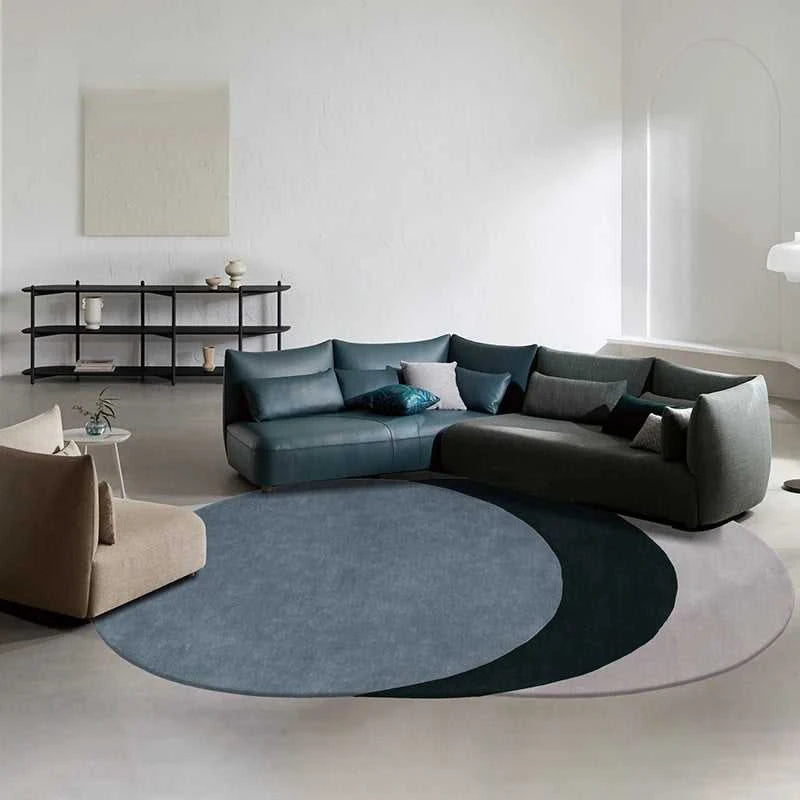 Twilight Fluffy Plush Rug - Nordic Irregular Shape Non-Slip Washable 14:29#Soft flannel-1;5:200844314#1.9x2.9ft(60x90cm) Carpets