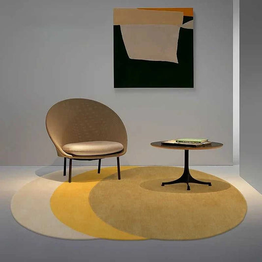 Twilight Fluffy Plush Rug - Nordic Irregular Shape Non-Slip Washable 14:29#Soft flannel-1;5:200844314#1.9x2.9ft(60x90cm) Carpets