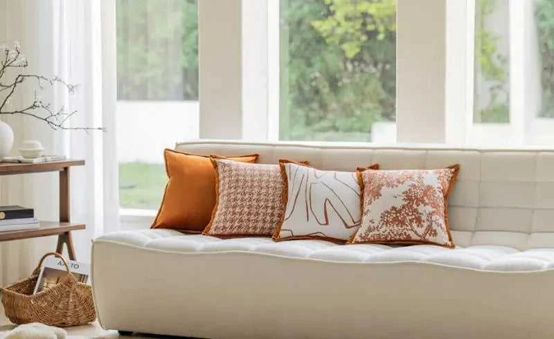 Vern Chenille Cushion Cover 45x45cm - French Style Sofa Pillow Case 14:193#29142-1;5:201298988#45x45cm Cushion Covers