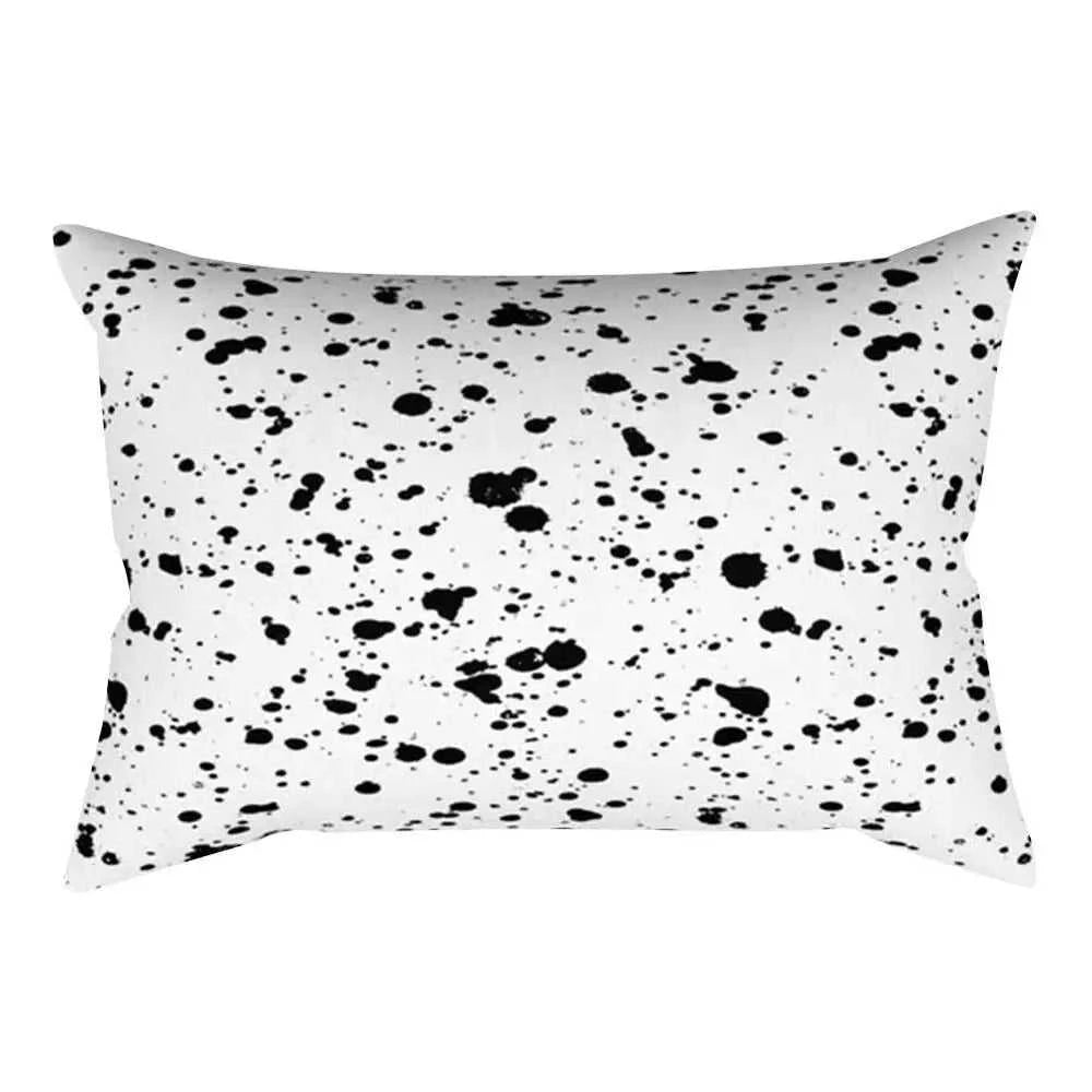 Vika Black & White Striped Rectangular Cushion Cover 30x50cm 14:193#236;5:201298989#30x50cm Cushion Covers