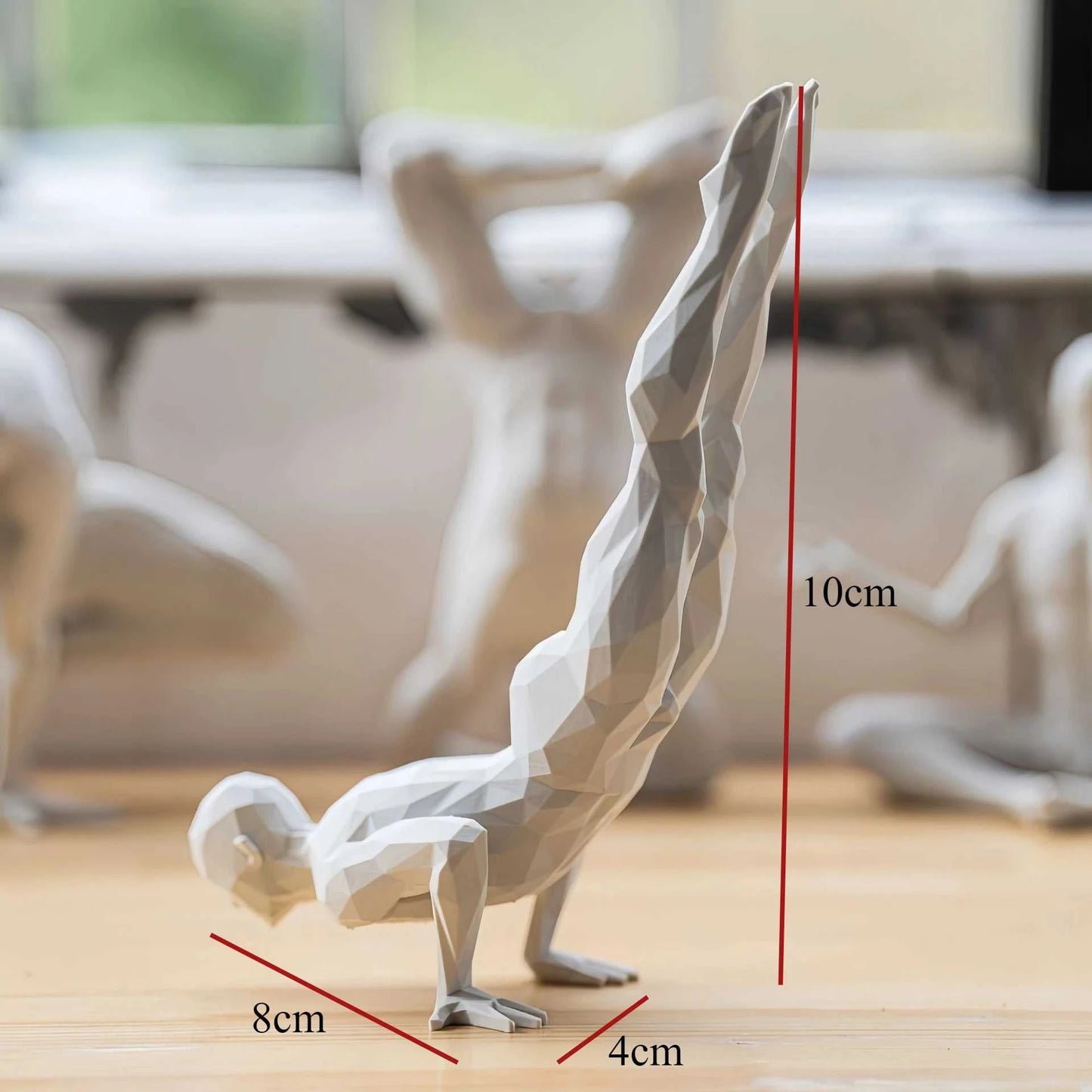 Yangqi Yoga Figurine - Minimalist Home Decor Statue 14:200004870#A Decorative Sculpture
